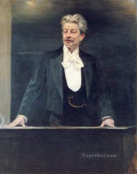 Georg Brandes 1902 Peder Severin Kroyer Pinturas al óleo